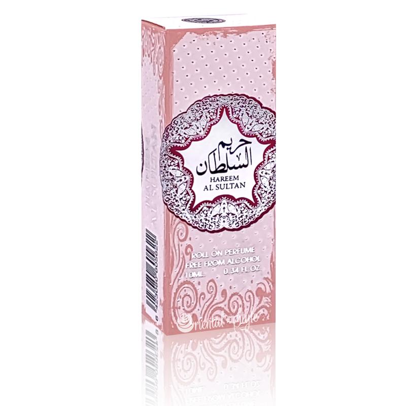 HAREEM AL SULTAN ROLL ON OIL PERFUME FOR WOMEN- 10 ML (.34 OZ) ARABIAN PERFUME OIL BY ARD AL ZAAFARAN Floral Fragrance