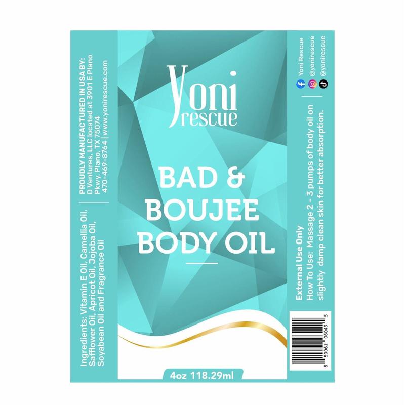 Bad and Boujee Trio Bundle - Shower Gel + Body Oil + Sugar Scrub