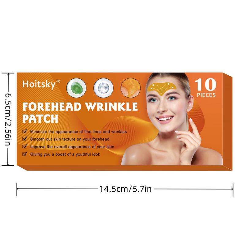 Forehead Smoothing Patch, 10pcs Forehead Patch, Firming Skin Care Solution For Smooth, Youthful Skin