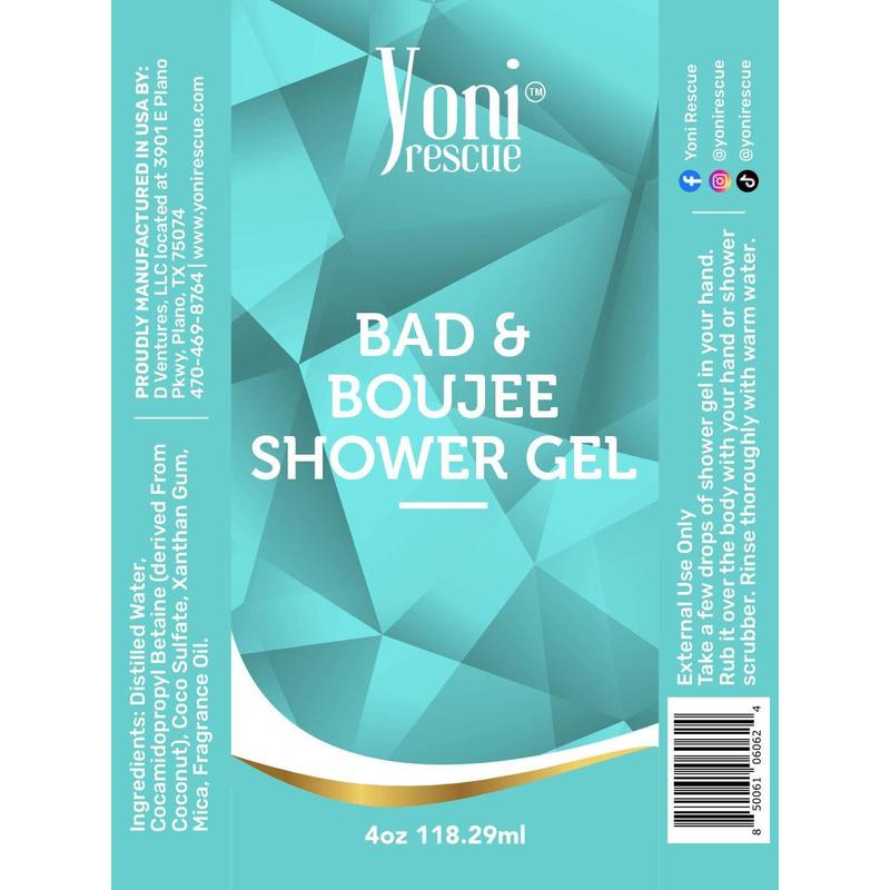 Bad and Boujee Trio Bundle - Shower Gel + Body Oil + Sugar Scrub