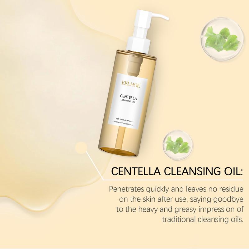 Centella Asiatica Light Cleansing Oil Refreshing and gentle cleansing of face and lips, eye and lip makeup remover