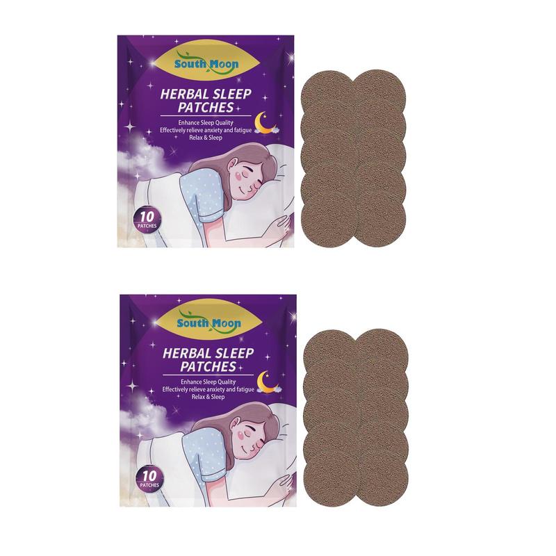 Herbal Sleep Patch, 2 Boxes Natural Sleep Aid Patch, Stress Relief Sleeping Patch, Body Care Product for Women & Men