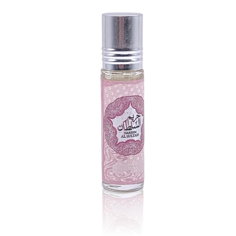 HAREEM AL SULTAN ROLL ON OIL PERFUME FOR WOMEN- 10 ML (.34 OZ) ARABIAN PERFUME OIL BY ARD AL ZAAFARAN Floral Fragrance