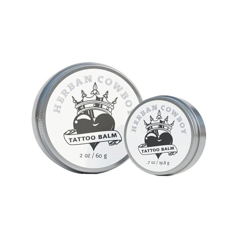 Herban Cowboy Tattoo Balm Gift Set bundle Sunflower Lavender