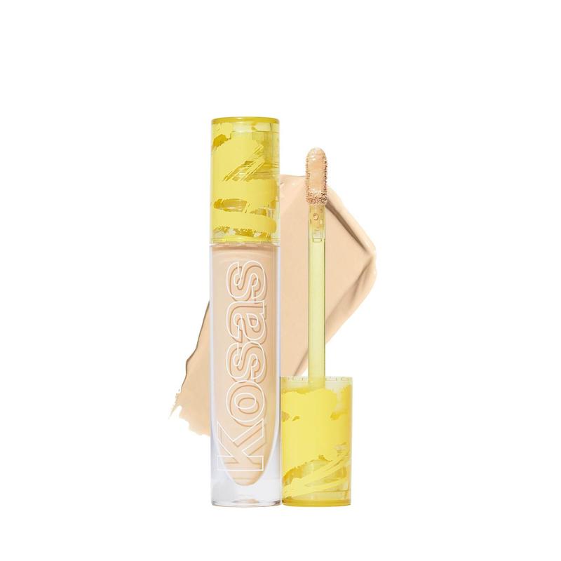 Radiant Revealer Concealer Super Creamy Concealer with Hyaluronic Acid, Peptides, and Caffeine Coverage Foundation