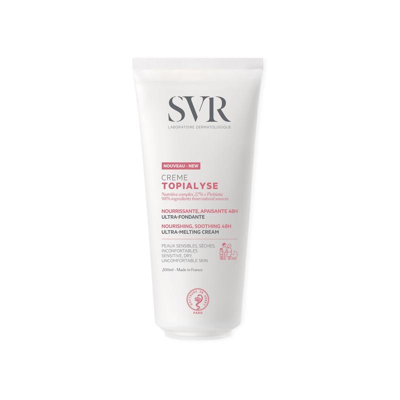 SVR TOPIALYSE Cream - Nourishing Moisturizer for Sensitive Skin - Comfort