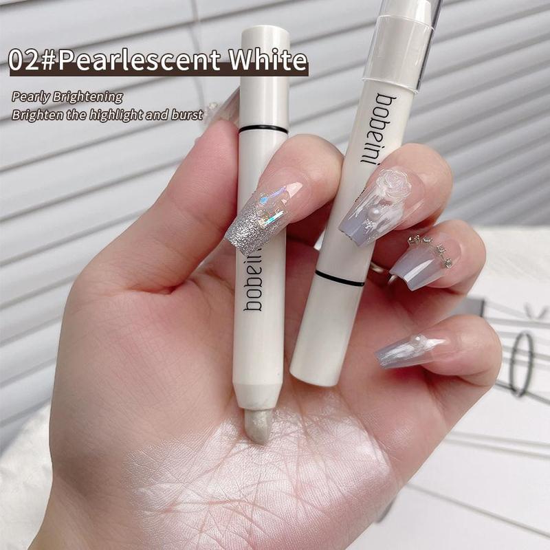 Long Lasting Highlighter Pens, 3pcs set Shimmering Highlighter Sticks, Natural High-gloss Makeup Pens