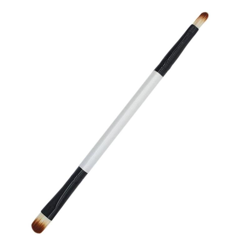 Double Ended Eyeshadow Makeup Brushes, Portable Eye Makeup Tools For Eyeshadow Blending