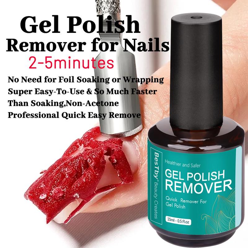 Professional Gel Polish Remover with Tools for Quick and Easy Removal - Perfect for Home Use - Manicure, Nail Care Kit Nail Polish