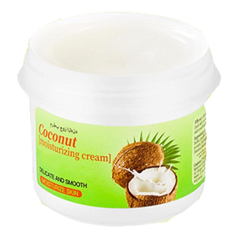 Moisturizing Foot Cream for Dry Cracked Heels and Feet Nourishing Feet Cream with Coconut Extract for Soft Smooth Skin Portable Whole Body Hand Foot Moisturizer for All Skin Types,1.41Oz