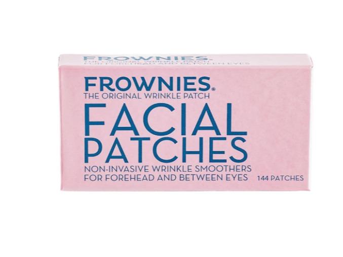 Frownies Forehead and Between the Eyes Wrinkle Patches - Hypoallergenic Facial Patches to Smooth & Soften Forehead Wrinkles & Eleven Lines - For Overnight Use, 144 Patches