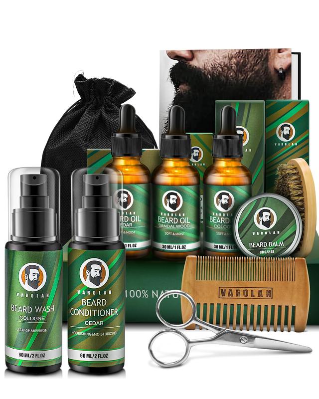 Birthday Gifts for Men, Mens Gifts, Unique Beard Care Kit for Men Best Friends Male Dad Brother Husband Fiance Him Boyfriend Coworker, Gift Ideas Gifts for Him