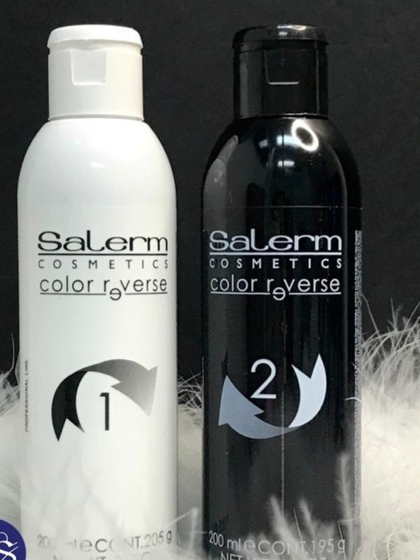 Salerm Color Reverse - Remove Hair Dyes from the Hair Quickly, Safely and Effectively Haircare Gentle