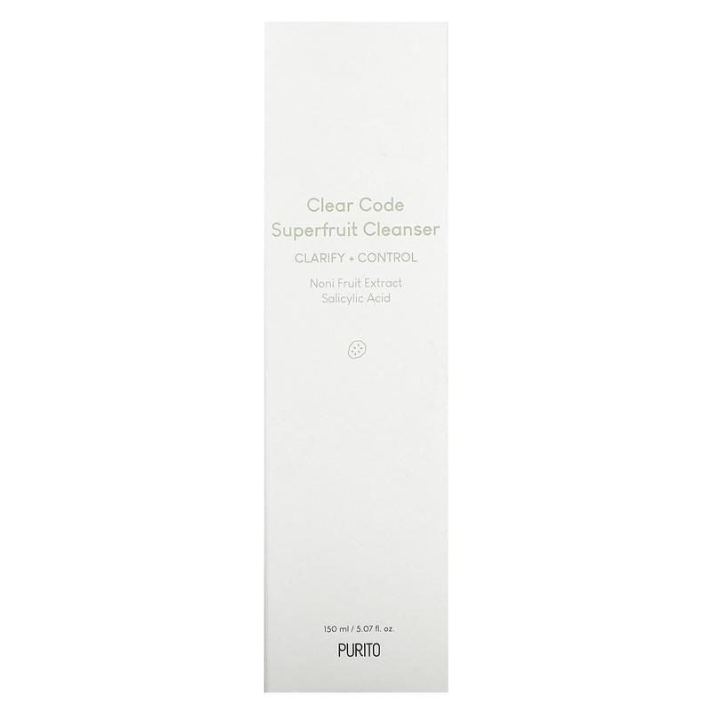 Purito Clear Code Superfruit Cleanser, 5.07 fl oz (150 ml)