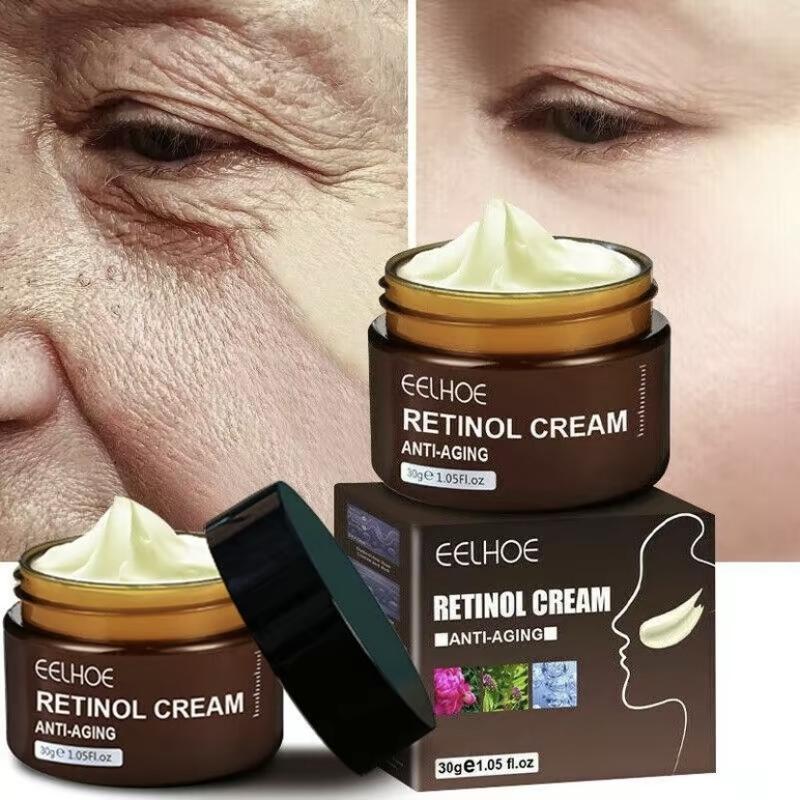 EELHOE Retinol Cream Smoothing-Wrinkles youthful Retinol Face Cream Firming&Tightening Deep Moisturiz Hydrate Skincare For Women Daily Radiant Comfort