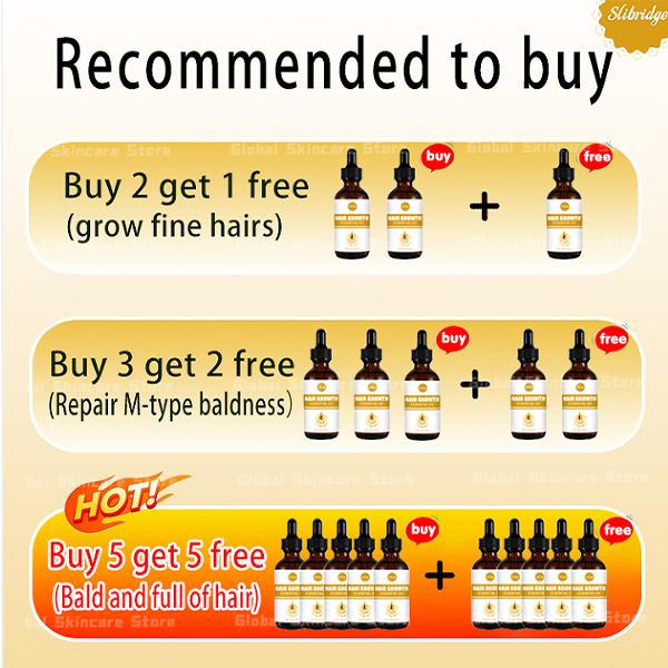 Slibridge Hair Growth Oil Enlargement Dense Focused Hair Loss Hair  Facial Hair Care Products Haircare Ginseng Haircare Organic Comfort