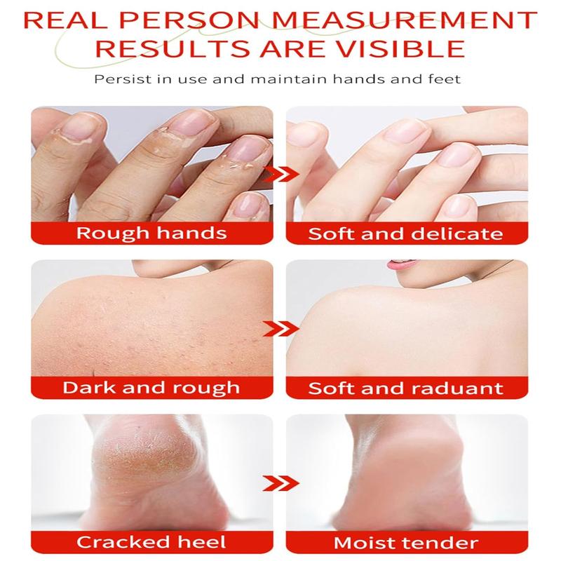 Moisturizing Foot Cream for Dry Cracked Heels and Feet Nourishing Feet Cream with Coconut Extract for Soft Smooth Skin Portable Whole Body Hand Foot Moisturizer for All Skin Types,1.41Oz