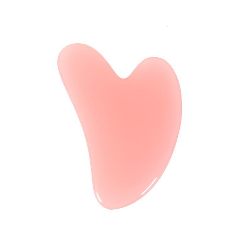 Facial Gua Sha Board, Heart Shaped Manual Face Relaxation Tool for Personal Skincare, Comfort Portable Skincare Tools for Home and Travel