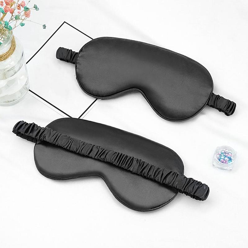 Adjustable Strap Fluffy Sleeping Eye Mask, 1 Count Light Blocking Eye Cover for Women & Men