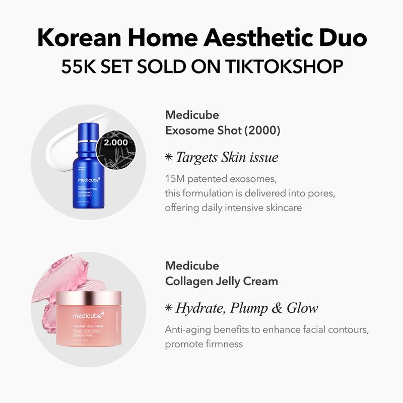 [APRILSKIN x medicube] BFCM Tiktok Glow-Getter Viral Haul Box - Whole Ver.  | K-beauty Glass Skin skincare routine