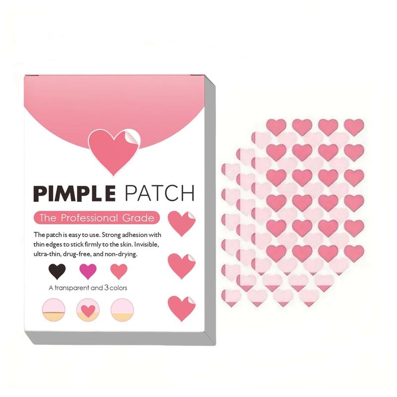 Heart Shaped Acne Patch, 120 240pcs box Hydrocolloid Acne Cover Patches, Daily Skin Care Products for Women & Men