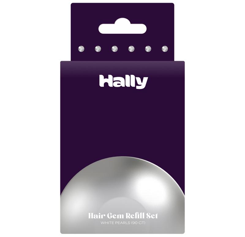 NEW Gem Refill Pearls - Refill Your Gem Pen With 90 Pearly Gems - Hair Safe Adhesive - Suitable for All Hair Types