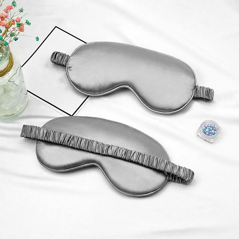 Adjustable Strap Fluffy Sleeping Eye Mask, 1 Count Light Blocking Eye Cover for Women & Men