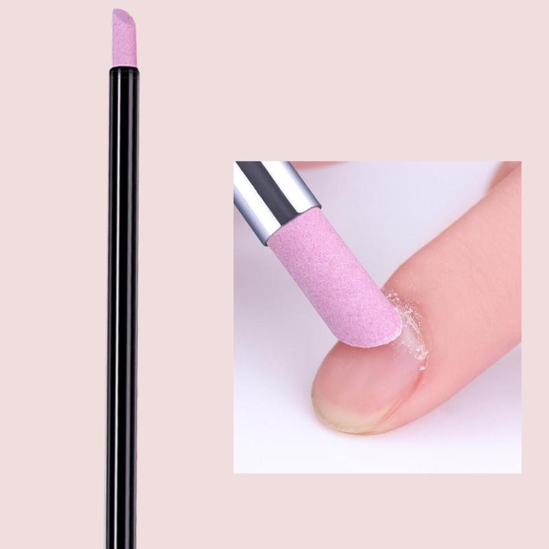 Quartz Nail Polishing Strip, 1 Count Nail Polish Pen, Dead Skin Removal Manicure & Pedicure Tool