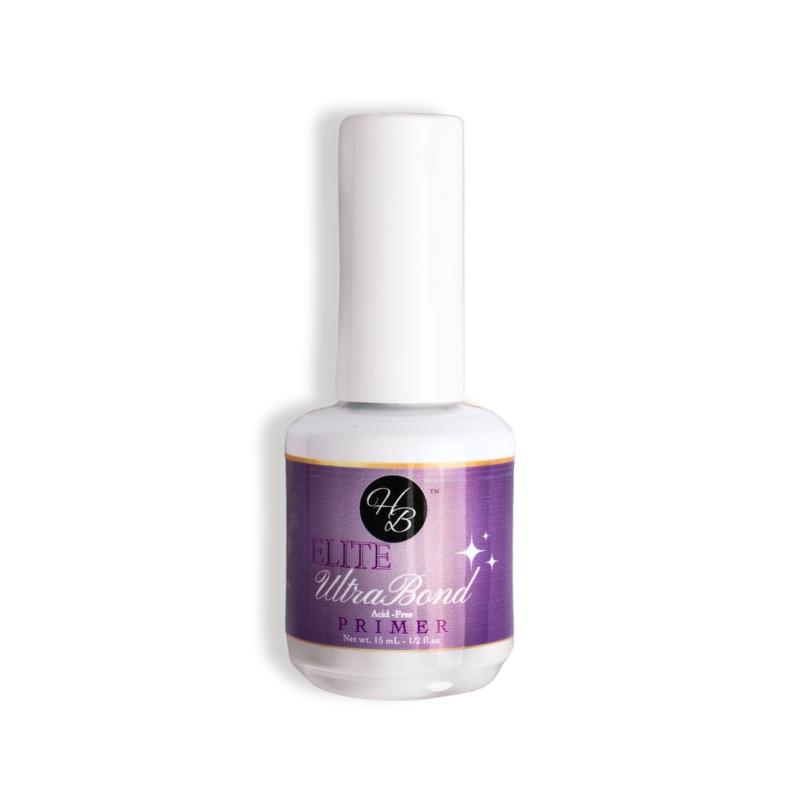 Elite Ultra Bond Primer – Acid-Free with Vitamin E & D for Long-Lasting Nails | 15mL | Made in USA | Nail Primer