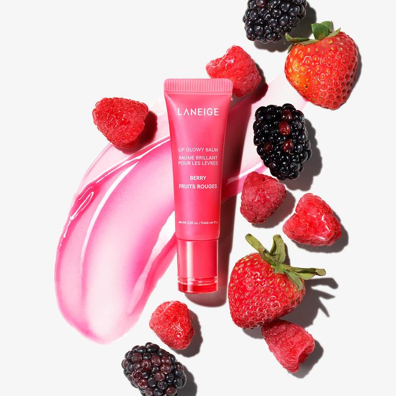 LANEIGE Lip Glowy Balm Stocking Stuffer: Hydrate, Glossy, Lightweight, Moisturize & Tint with Shea Butter