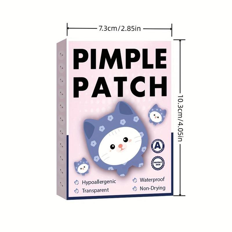 Animal Shaped Acne Patches, 120pcs box Invisible Blemish Acne Cover Patches, Facial Skin Care Products for Women & Men