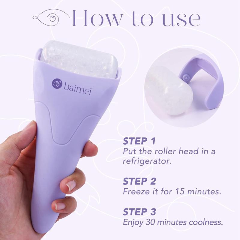 BAIMEI Icyme Ice Roller and Gua Sha Facial Tools