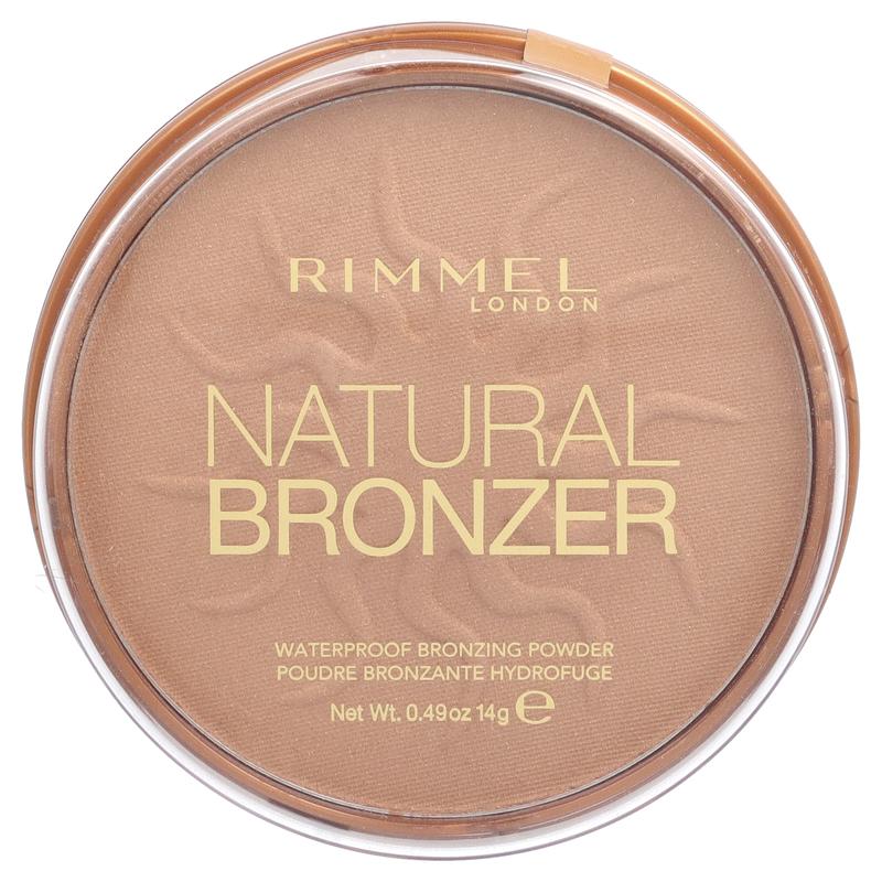 Rimmel London Natural Bronzer, Waterproof Bronzing Powder, 027 Sun Dance, 0.49 oz (14 g)