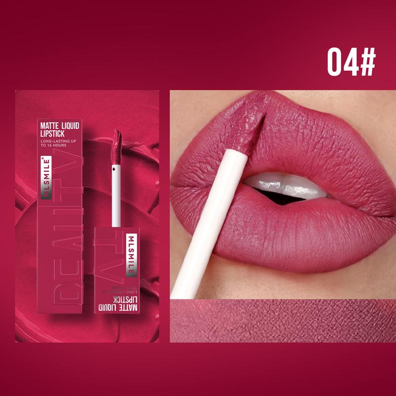 GIFT| Long Lasting Waterproof MATTE LIQUID LONG LASTING UP TO 16 HOURS Lipstick Color Gloss Cosmetic Flawless Lipgloss Makeup Glossy Lip Care