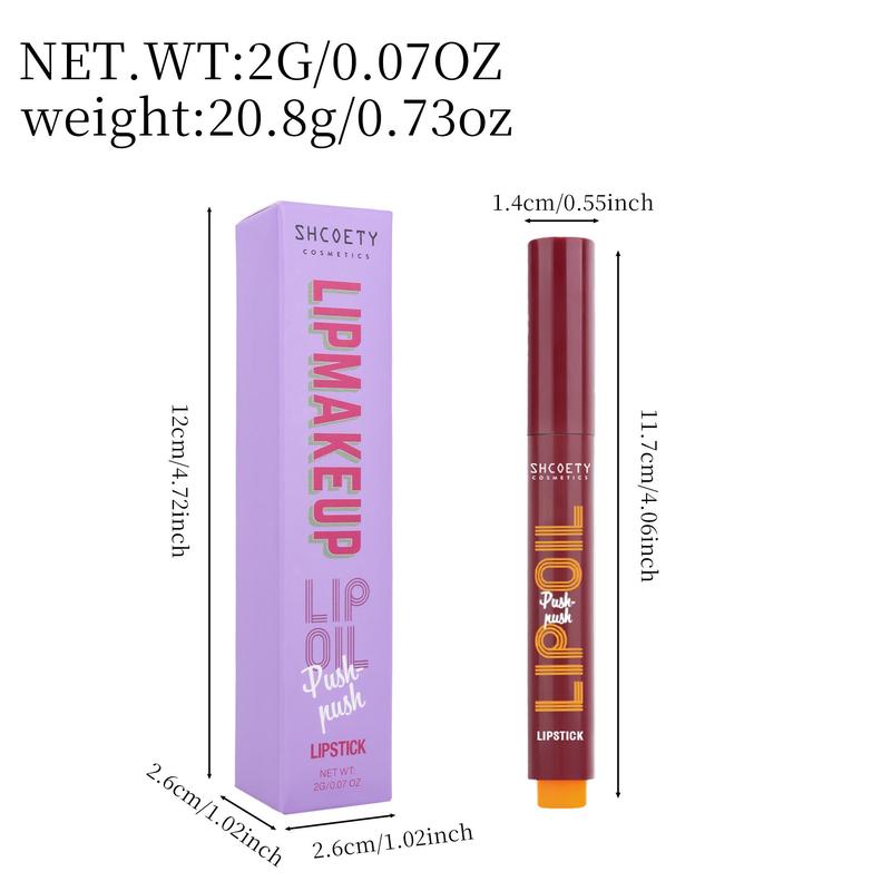 Nourishing Tinted Lip Gloss, 1 Count Moisturizing Glossy Lip Glaze Stick, Lip Stain, Lip Balm, Plumping Lip Oil Lip Stick for Girls & Women