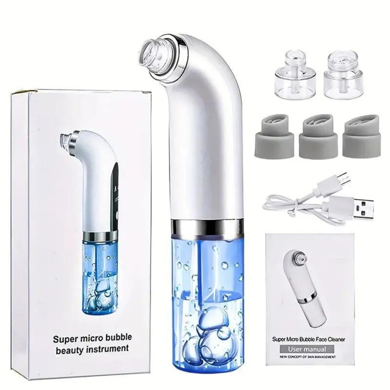 6 Head Pore Cleaner Extractor Electric Suction Blackhead Vacuum Remover Portable Personal Use Electric Acne Pore Cleaner Blackhead Remover Vacuum