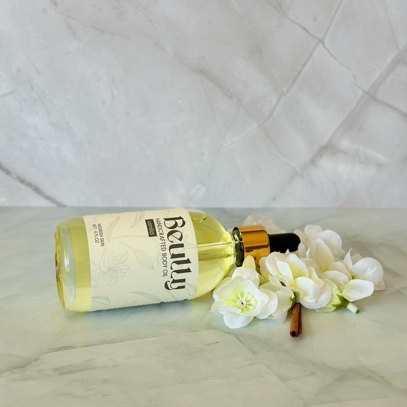 Vanilla - Body Oil Fragrance for Body Care and Comfort - Cosmetic