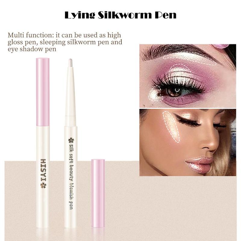 Long Lasting Pearlescent Eyeliner, 1 Count Shimmering Eyeliner Pen, High Pigmented Eye Makeup Products for All Styles and Occasions