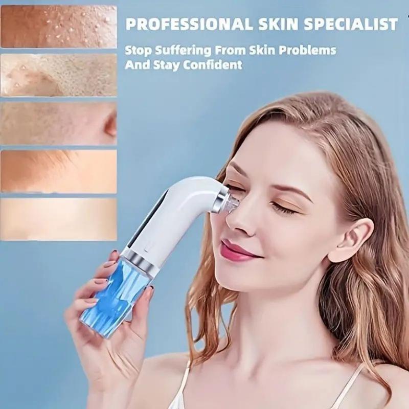 6 Head Pore Cleaner Extractor Electric Suction Blackhead Vacuum Remover Portable Personal Use Electric Acne Pore Cleaner Blackhead Remover Vacuum