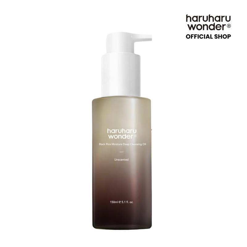 [HARUHARU WONDER Official Shop] - Black Rice Moisture Deep Cleansing Oil