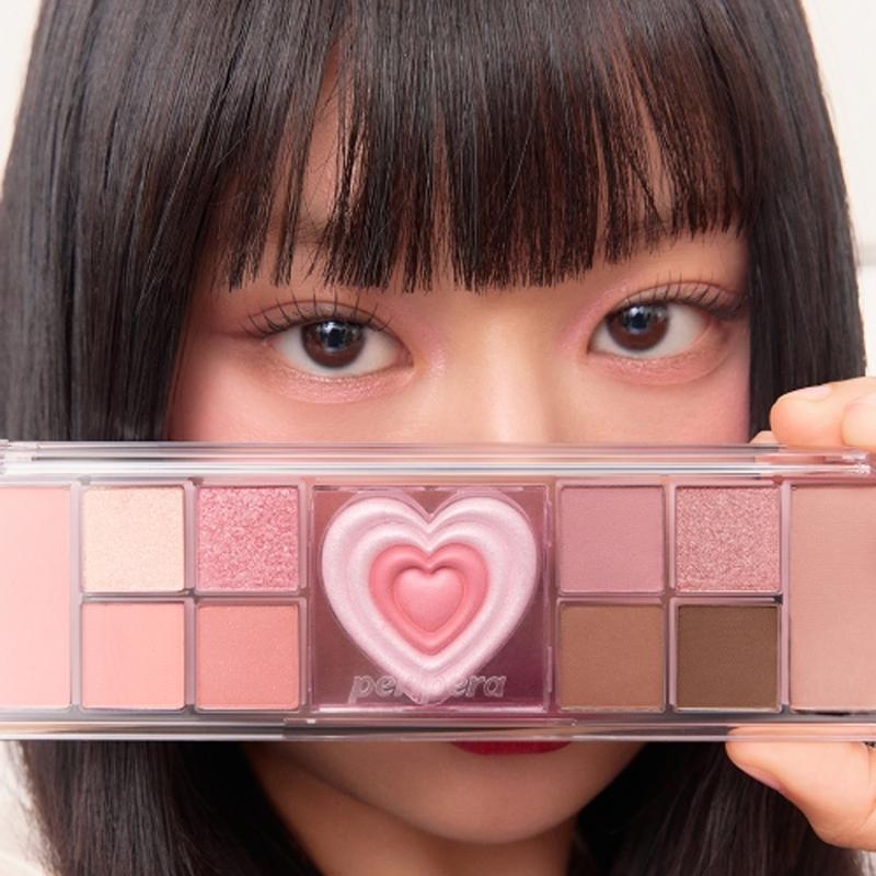 peripera - All Take Mood Like Palette Peritage Collection - Korean Eyeshadow Cosmetic Makeup | Cute Peach Shadow | Mother’s Day Gift