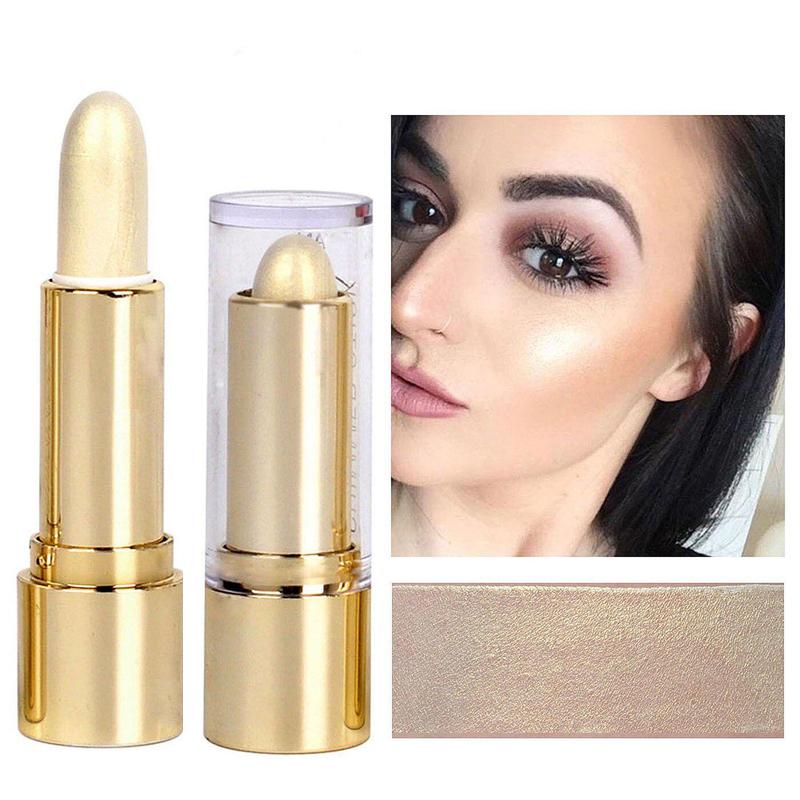 Cosmetic Shimmer Stick, Highlighter Stick, Long Lasting Glitter Makeup Pen, Eye Brightener High-gloss Eyeshadow Pen, Lying Silkworm Eye Brightener Stick