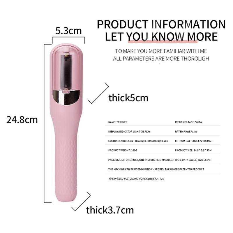 Micayla Repair 2 in 1 Hair Trimmer USB for Frizzy, Damaged, Repair and Care System - Comfort