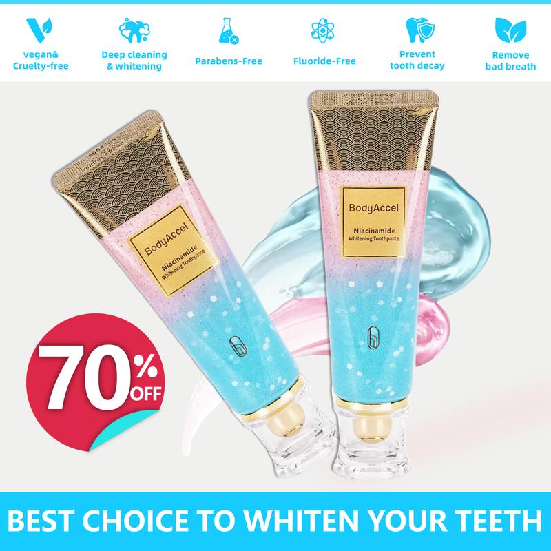 BodyAccelNiacinamide Whitening Toothpaste