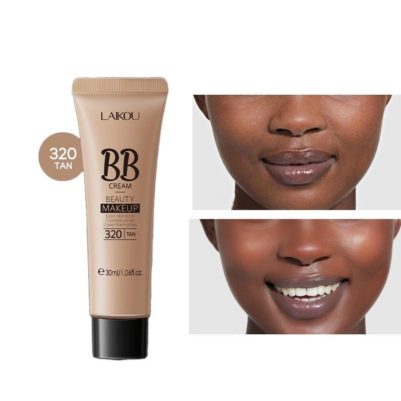 Long-Wearing BB Cream, Hydrating Concealer BB Cream, Lightweight and Smooth Makeup Foundation, Moisturizing Sunscreen, Facial Color Correcting Cream