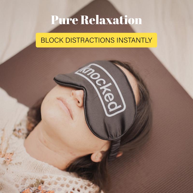 Luxurious Silky Eye Mask for Ultimate Comfort & Restful Sleep Smooth Lightweight