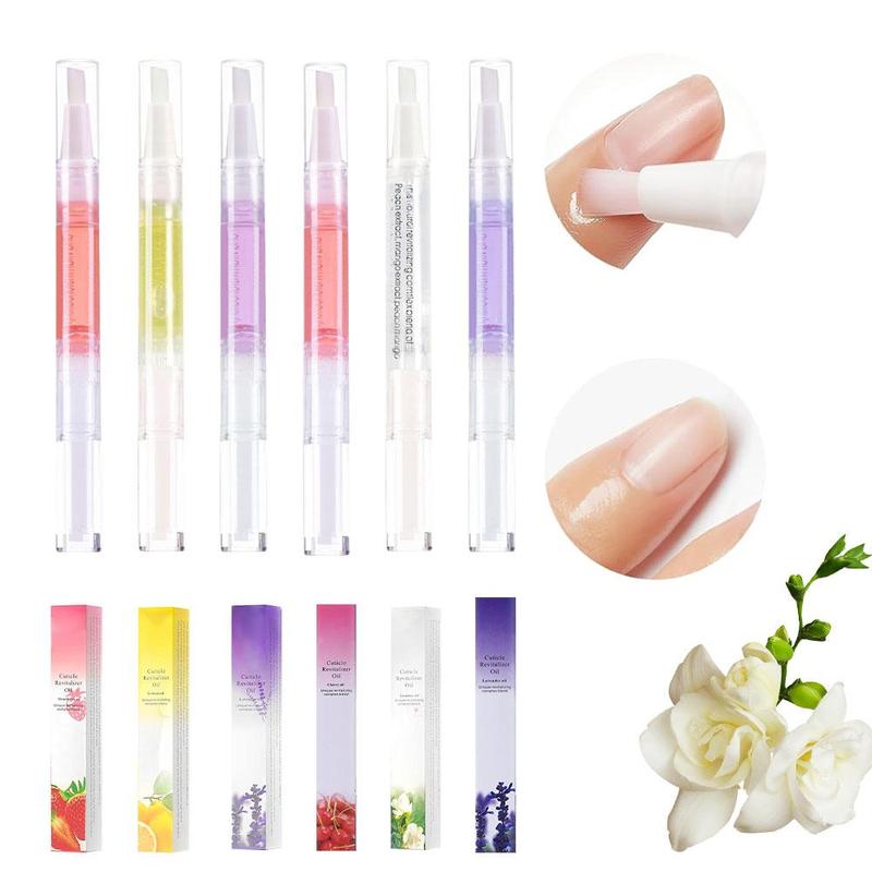 Cuticle Oil Pen for Nail Growth Treatment, Cuticle Oil for Nails, Nail Strengthener for Thin Nails and Growth Nail Oil Home Nail Care Kit Pedicure Supplies Manicure Tools