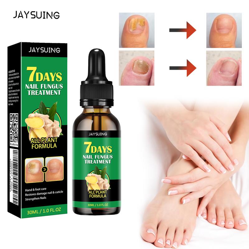 [90% People Choose] Nail Growth SerumGinger Extract Nail Essence - Repairand Strengthen for Glowing, BeautifulNails