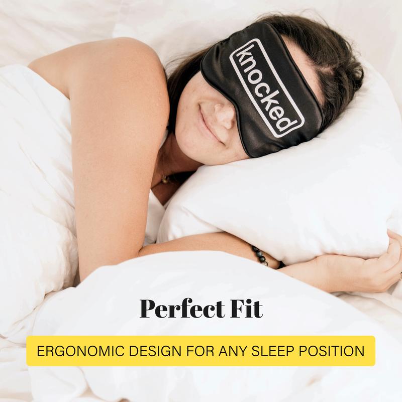 Luxurious Silky Eye Mask for Ultimate Comfort & Restful Sleep Smooth Lightweight