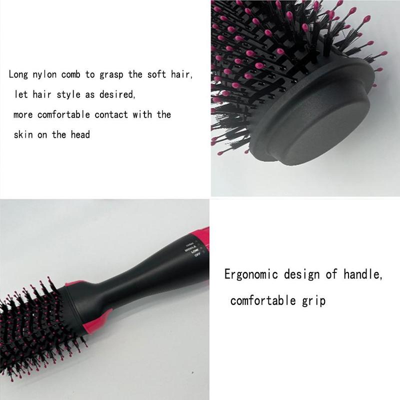 Hot Air Comb Hairbrush, 1 Box Hair Dryer Brush, Dry & Wet Dual-use Hair Styling Brush, Hair Straightening Brush, Hair Styling Tool for Home & Salon Use